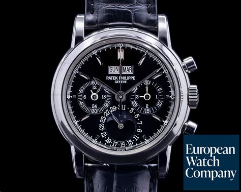 patek philippe perpetual calendar chronograph platinum 3970 ep|Patek Philippe calendar chronograph.